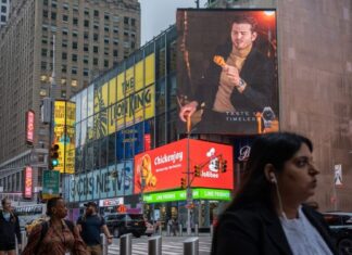 Jollibee makes it to the New York Times Square Billboard