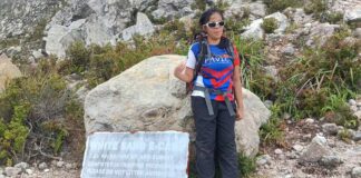 Pinay Cited As The First Visually-Impaired Woman To Climb Mt. Apo