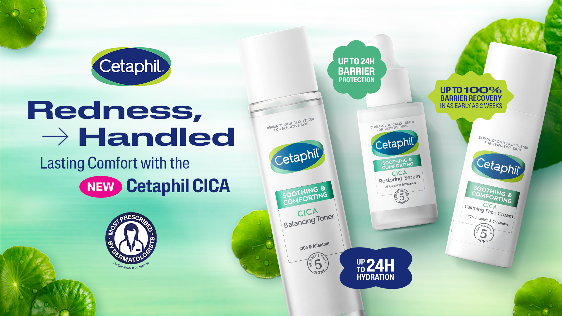 Beyond Redness Relief: Cetaphil Encourages Proactive Sensitive Skin Protection With Soothing & Comforting Line