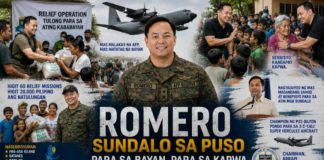 After AFP Reserve Force Retirement, Romero Stays Committed to Public Service and Humanitarian Work